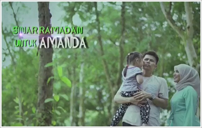 Sinar Ramadan Untuk Amanda (TV9) | Sinopsis Telefilem