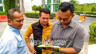 Warih-Homestay-Dr-Shahlan-Mengisi-Borang-Survey