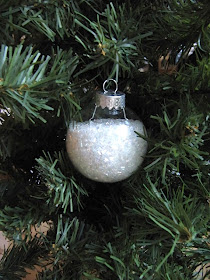 clear glass Christmas ornaments