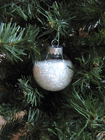 clear glass Christmas ornaments