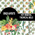 Kit scrap digital Tropical Belo