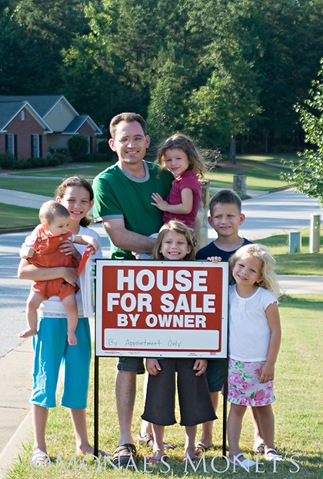 House for sale with family blog