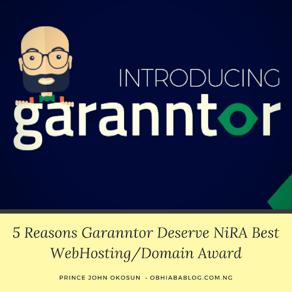 5 Reasons Garanntor Deserve NiRA Best WebHosting/Domain Award