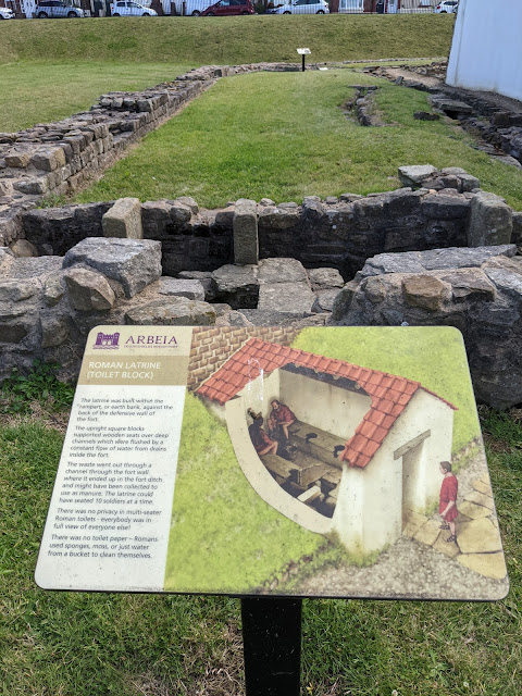 Arbeia Roman Fort & Museum | A Visitor's Guide  - roman toilet