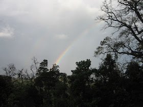 Rainbow in Kudremukha