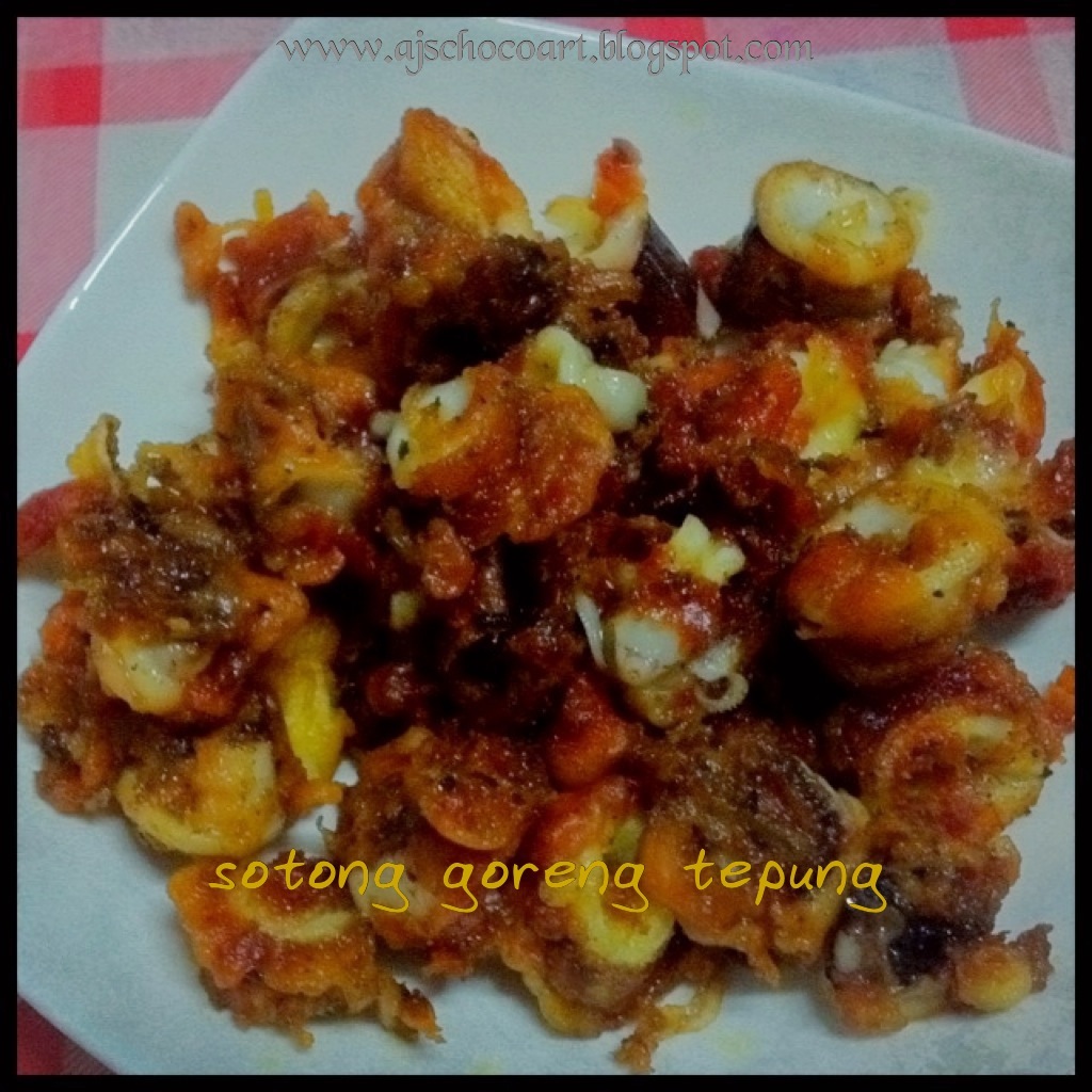 AJS Choco Art: :: Sotong Goreng Tepung Sempoi