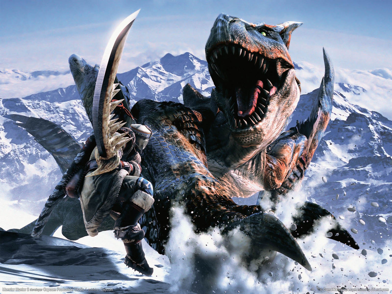 Walls of Gaming: Excellent Monster Hunter Tri Wallpapers