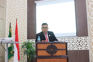 Pesan Wakil Ketua Komisi V DPRK Aceh Utara kepada semua elemen Puskesmas Banda Baro