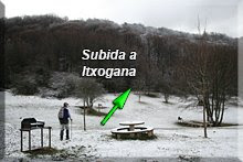 Subida a Itxogana