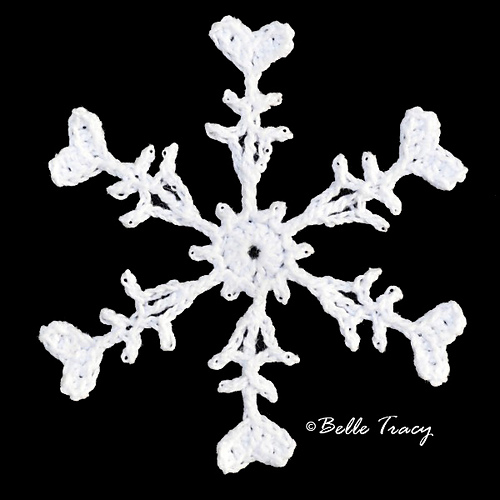 100 Free Crochet Snowflakes @ crochetreasures