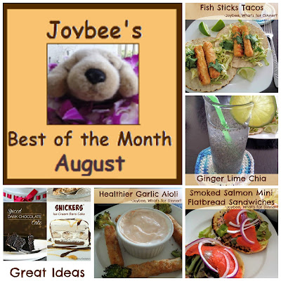 Best of the Month August 2015:  A recap of my most popular blog posts from last month (August 2015)