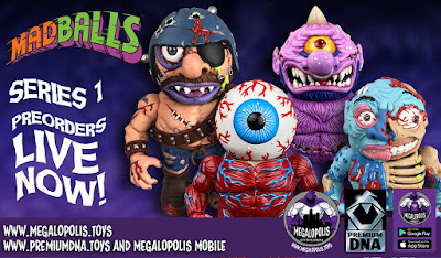 Madballs Premium DNA 6” Action Figures Wave 1 by Megalopolis Toys x James Groman