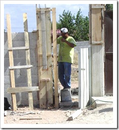 Raising a column 002