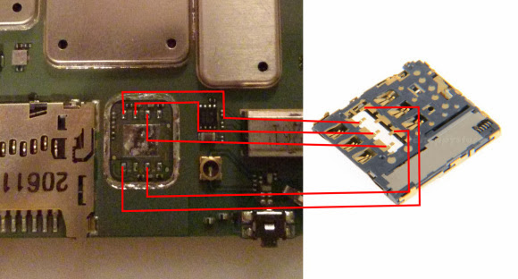 Adding a SIM card to the Photon Q 4G LTE