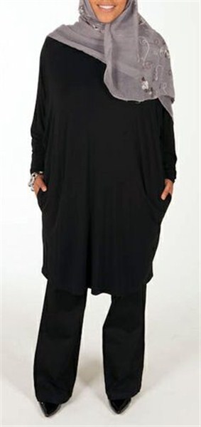 Trend model baju muslim gamis hijab untuk perempuan gemuk atau hamil terbaru Trend Baju Muslim Untuk Wanita Gemuk atau Hamil Terbaru 2017/2018