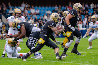 Sportfotografie GFL Paderborn Dolphins Dresden Monarchs Olaf Kerber