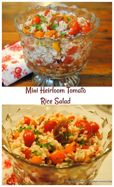 Mini Heirloom Tomato & Rice Salad at Miz Helen's Country Cottage