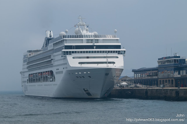 msc opera, msc cruceros, puerto de vigo