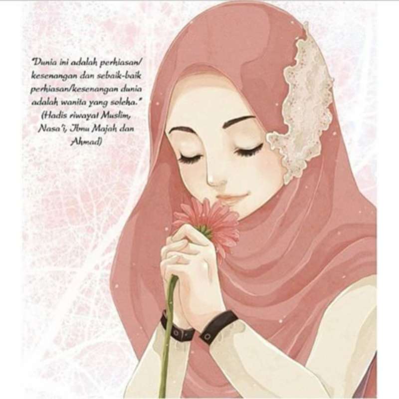 11+ Gambar Wallpaper Kartun Muslimah Berhijab