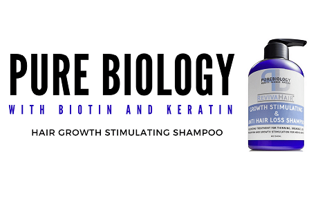 PureBiology shampoo for hair loss