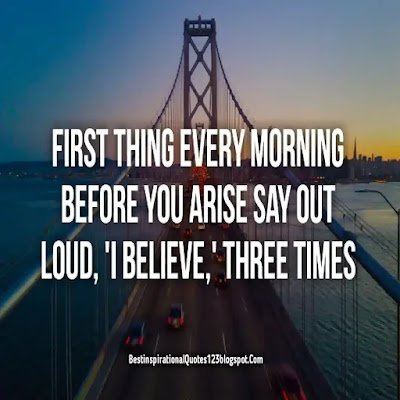 Positive Quotes On Good Morning