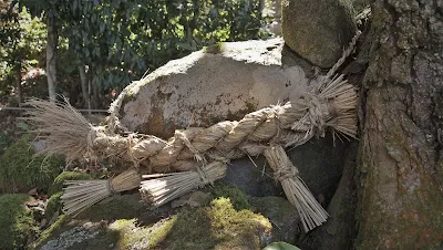米子市 淀江町 高井谷のサイノカミ 天の真名井の双体道祖神