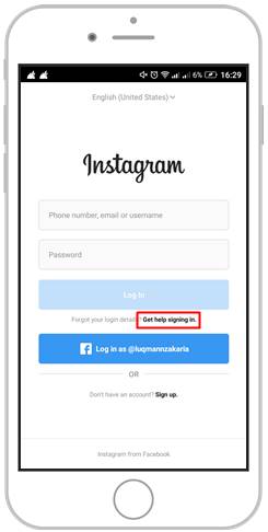 Cara Mudah Untuk Reset Instagram Password Menggunakan Email