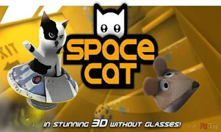 Screenshots of the Spacecat for Android tablet, phone.