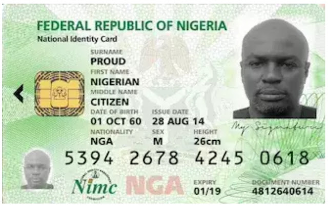 How To Check If Your National Identity Card Is Ready For Pick Up - NIMC