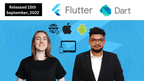 Flutter - The 2022 guide to build Android, IOS and Web apps