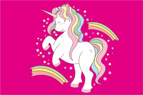 Unicorn Cartoon  Free  Vector Download