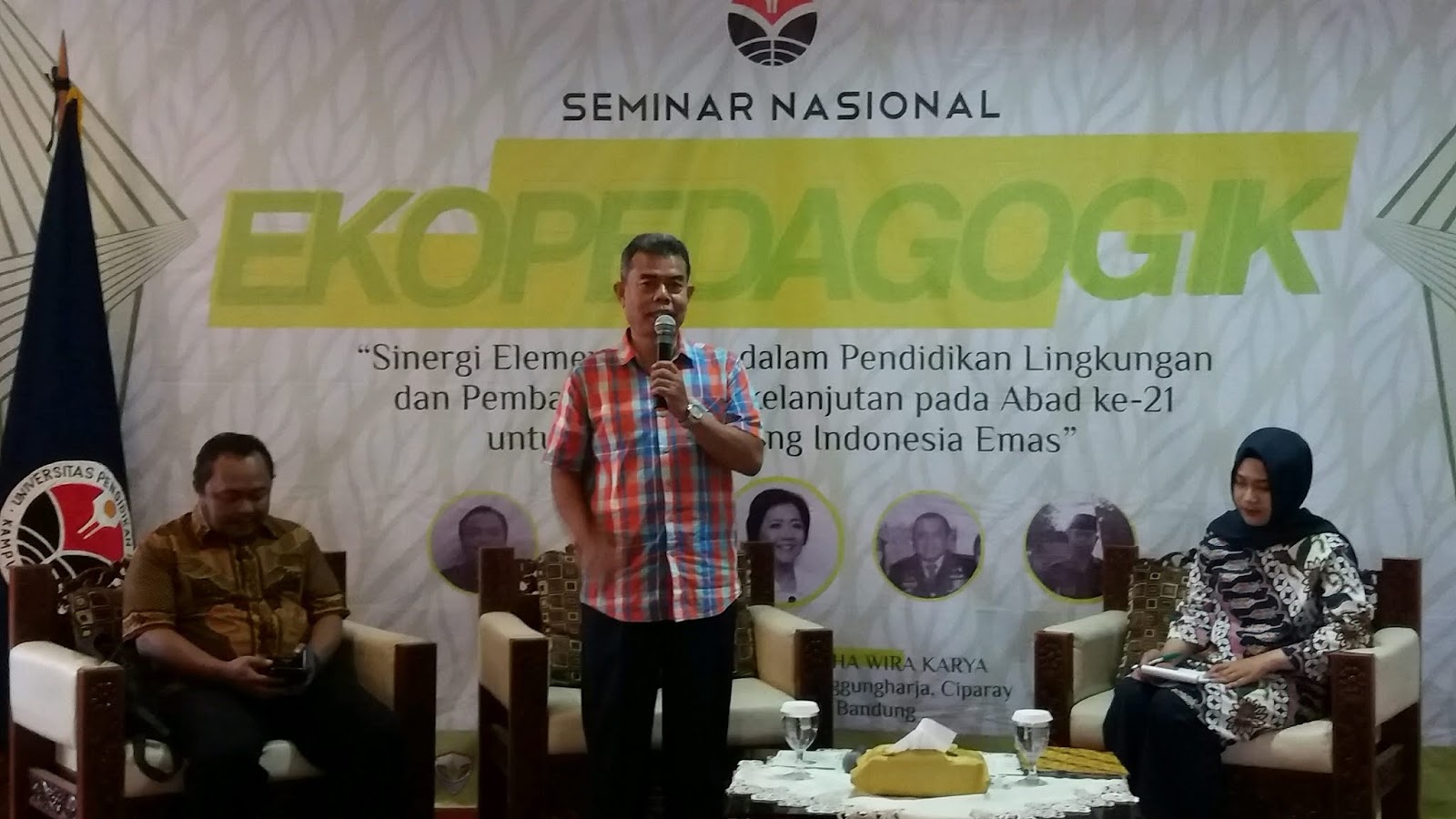 Seminar Nasional Ekopedagogik KKN Tematik Citarum Harum UPI Kampus