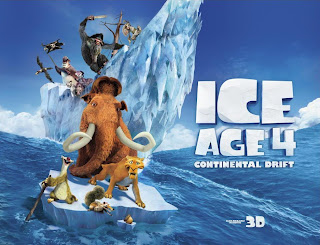 Cartel de la película Ice Age 4: la formación de los continentes