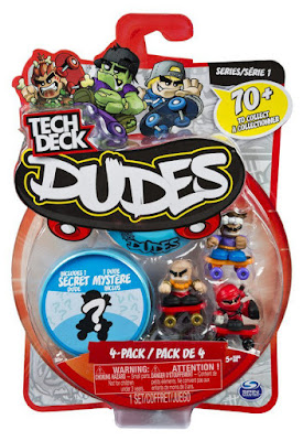 TOYS : JUGUETES - TECH DECK Dudes Pack de 4 | Serie 1 | Para coleccionar  Producto Oficial 2018 | Bizak 61929883 | A partir de 5 años  COMPRAR ESTE JUGUETE EN AMAZON ESPAÑA