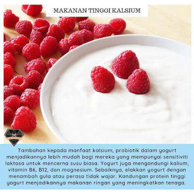 Makanan tinggi Kalsium