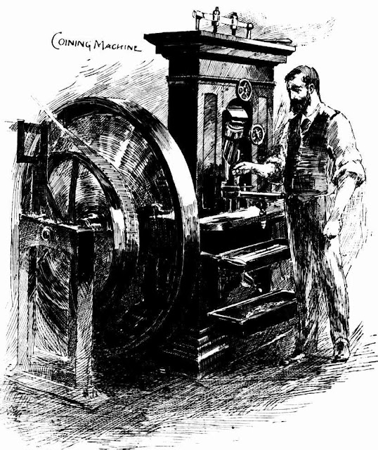 Coining Machine - Sydney Mint - 1889