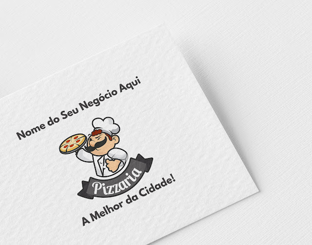 Criação de Logotipo Personalizado para pizzaria