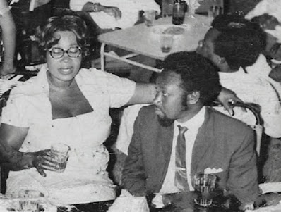 Journalist/Documentary film Producer and Director Justin N.K. Savage and wife Nancy-Elizabeth Savage (Nancy-Elizabeth Hudson) You looking at my mother and father.