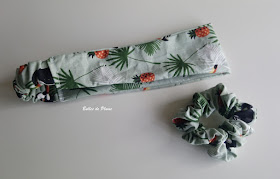 Bulles de Plume DIY Robe tropicale (couture)