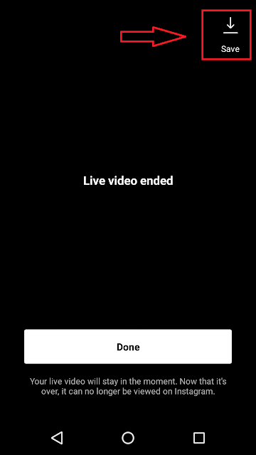 Cara save atau download live streaming di instagram