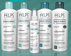 A Felps chega com duas novas linhas profissionais: a Quiabo Xbtx Pós-Progressiva (R$195,35), composta por shampoo sem sal, condicionador, fluido antifrizz e máscara, que prolonga o efeito liso da progressiva, deixando o cabelo mais hidratado, brilhante e livre de frizz; e a Felps Professional Equilíbrio (R$154,58), uma linha de tratamento home care, a qual trata disfunções do couro cabeludo, como pH desequilibrado e oleosidade excessiva, e que conta com todos os produtos para o cuidado do dia a dia, além de um tônico capilar, que visa o controle da caspa, previne a queda, reduz a oleosidade, fortalece os fios e favorece o crescimento deles.