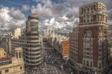 Gran Via, Madrid