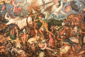 Pierre Brueghel l'Ancien : la chute des anges rebelles Musée des Vieux maîtres de bruxelles