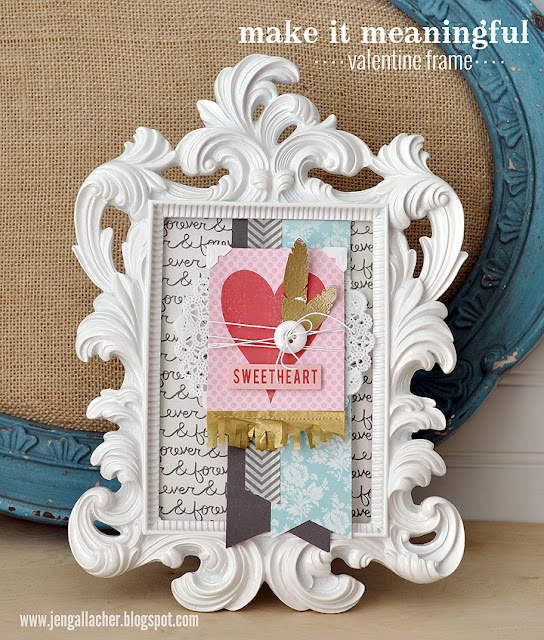 Valentine Frame by Jen Gallacher from www.jengallacher.com.