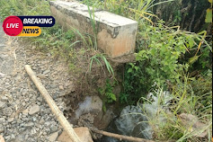 Gorong - Gorong Penghubung Tiga Kampung Dikecamatan Banjit Jebol, Warga Harapkan Perhatian Pemda