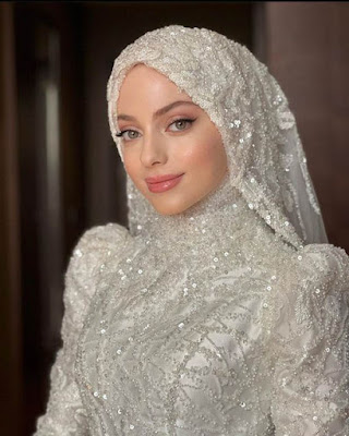 صور محجبات، تجملي ليلة زفافك وكوني أجمل عروسة بالحجاب