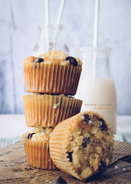 muffins-banana-chocolate