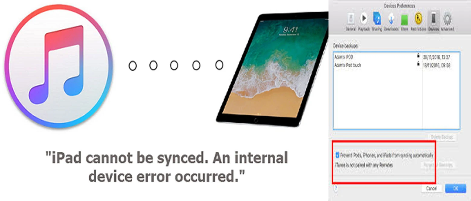 Resolving The "ipod Cannot Be Synced…" Error