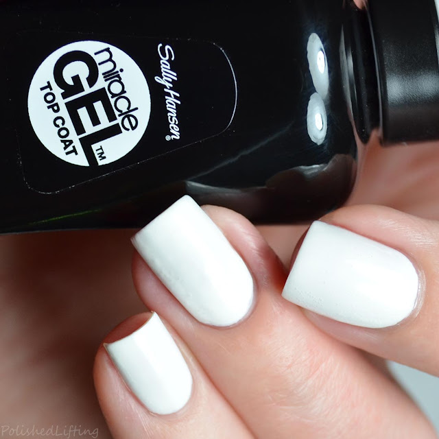 white gel like nail polish