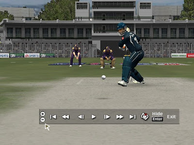 EA Sports Cricket 2011 game footage 1